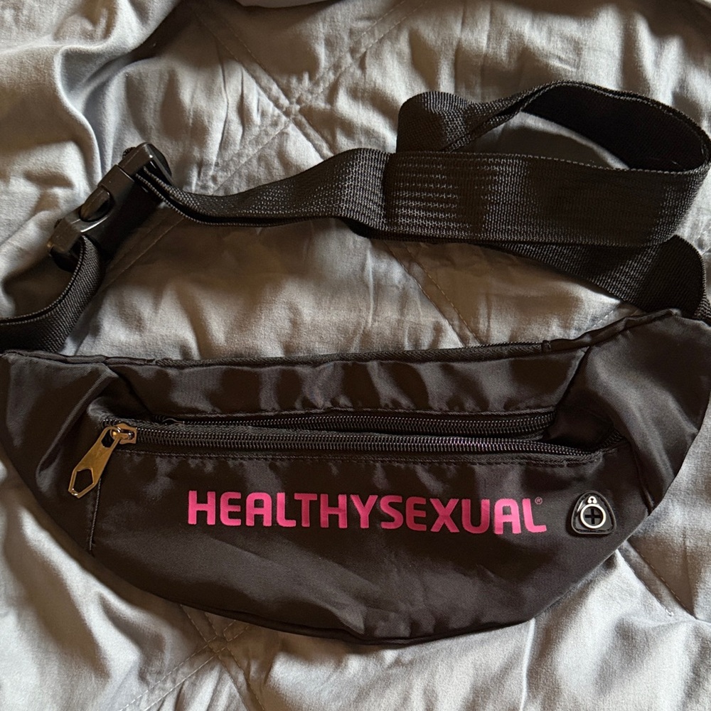 Black Waist Bag